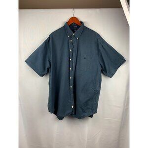 Hunt Club Mens Short Sleeve Button-Up Shirt XL